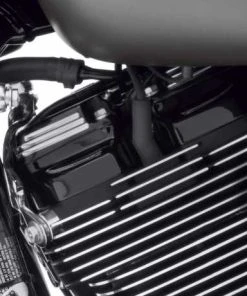 Harley Davidson Defiance Obere Rocker Abdeckungen, Schwarz Cut -Harley-Davidson-Shop 25700604 3