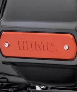 Harley Davidson Dominion Öleinfüll-Einsatz äußerer Primärdeckel, Orange Gebürstet -Harley-Davidson-Shop 25700807 23