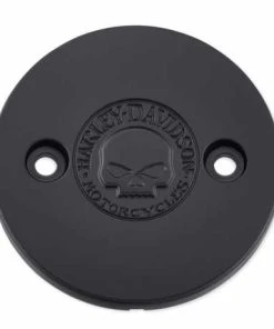 Harley Davidson Willie G Skull Left Side Medallion Schwarz