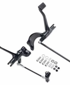 Harley Davidson Vorverlegte Fußrastenanlage Schwarz