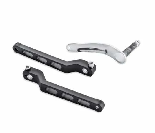 Harley Davidson Billet Style Fersen/ Zehen Schalthebel, Matt Schwarz 3 Harley Davidson Billet Style Fersen/ Zehen Schalthebel, Matt Schwarz