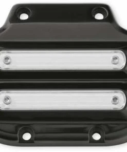 Harley Davidson Dominion Getriebe Side Cover Schwarz Contrast Cut