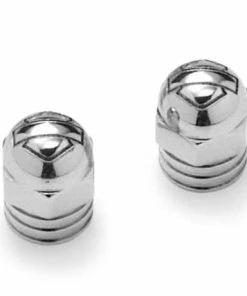 Harley Davidson Ventilkappen Rillenzylinder Bar & Shield Chrom