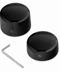 Harley Davidson Achsmutter Cover Hinten Schwarz