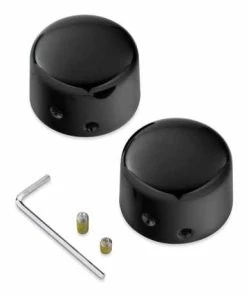 Harley Davidson Mutternkappen Für Vorderachse Schwarz