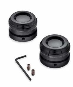 Harley Davidson Dominion Achscover Vorne Schwarz