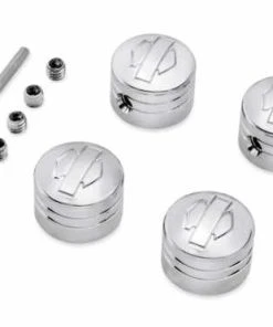 Harley Davidson Zylinderkopf Bolzenabdeckungen Bar & Shield Chrom