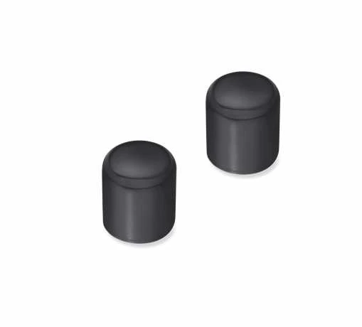 Harley Davidson Abdeckungen Für Hintere Befestigungspunkte Groß Schwarz 3 Harley Davidson Abdeckungen Für Hintere Befestigungspunkte Groß Schwarz