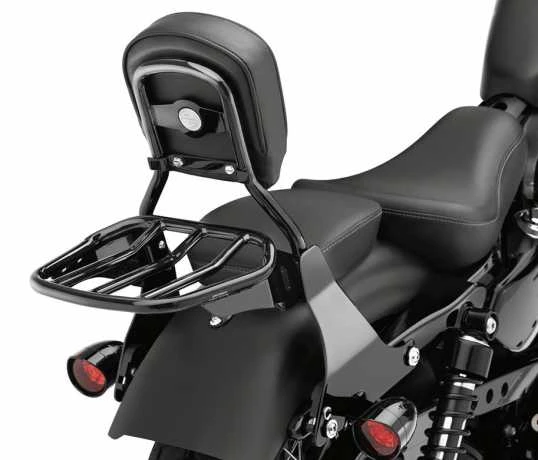 Harley Davidson Konischer Custom-Sport Gepäckträger Schwarz 3 Harley Davidson Konischer Custom-Sport Gepäckträger Schwarz