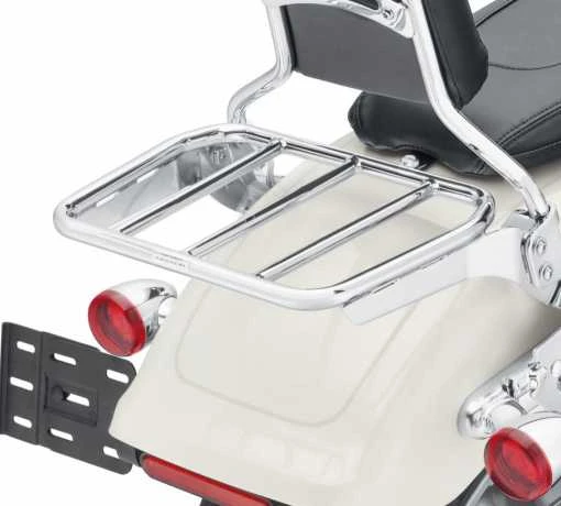 Harley Davidson Sport Gepäckträger Für HoldFast Sissy Bars Chrom 4 Harley Davidson Sport Gepäckträger Für HoldFast Sissy Bars Chrom – Bild 2