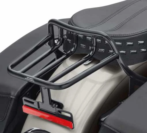 Harley Davidson HoldFast Two-Up Gepäckträger Schwarz 4 Harley Davidson HoldFast Two-Up Gepäckträger Schwarz – Bild 2