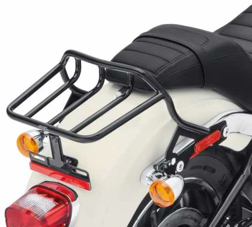 Harley Davidson HoldFast Two-Up Gepäckträger Schwarz 4 Harley Davidson HoldFast Two-Up Gepäckträger Schwarz – Bild 2