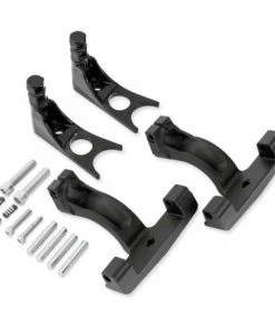 Harley Davidson Soziustrittbretthalter Schwarz