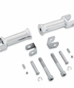 Harley Davidson Sozius Fußrastenhalter Kit Chrom