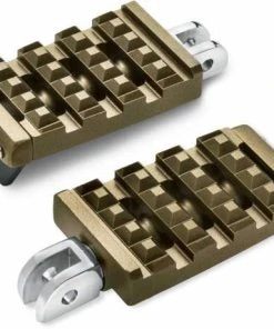 Harley Davidson Dominion Fahrer Fußrasten Bronze