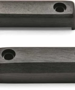 Harley Davidson Dominion Fußrasten Zierblende Schwarz Gebürstet