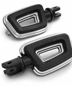 Harley Davidson Empire Fahrer Fußrasten Groß Schwarz Cut