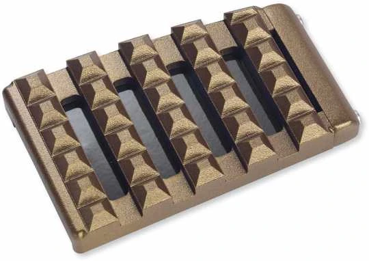 Harley Davidson Dominion Bremspedal Pad Groß Bronze 3 Harley Davidson Dominion Bremspedal Pad Groß Bronze