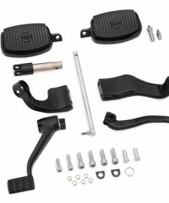 Harley Davidson Weiter Nach Vorn Versetzte Mittelfußrasten Schwarz