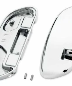 Harley Davidson Swept Wing Sozius Trittbrettwannen Glatt Chrom