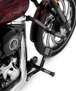 Harley Davidson Einstellbarer Whiskers Highway Bügel, Schwarz -Harley-Davidson-Shop 50865 09 2 harley1