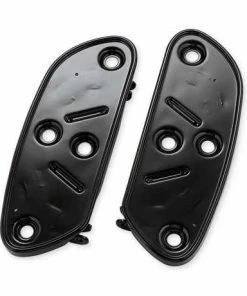 Harley Davidson Swept Wing Fahrer Trittbrettwannen Schwarz