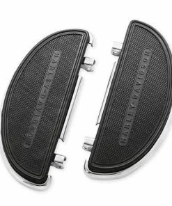 Harley Davidson Half-Moon Fahrer Trittbretter VA Poliert