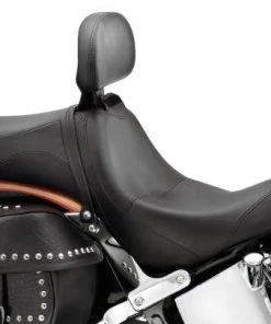Harley Davidson Signature Sitz Mit Fahrerrückenlehne 16" Glatt -Harley-Davidson-Shop 51985 08 harley