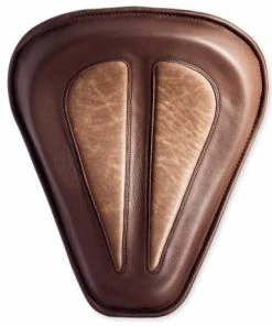 Harley Davidson Solo Federsattel Leder Braun