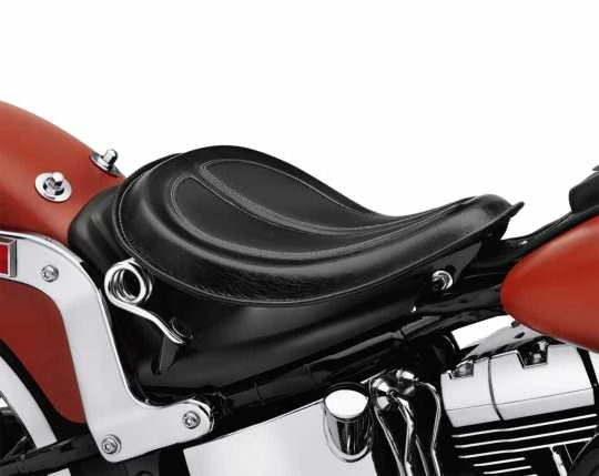 Harley Davidson Solo Leder Federsattel Schwarz 4 Harley Davidson Solo Leder Federsattel Schwarz – Bild 2