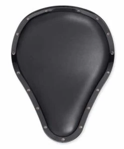 Harley Davidson Bobber Solo Sattel Leder Schwarz