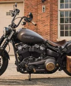 Harley Davidson Bobber Solo Sattel Leder Braun -Harley-Davidson-Shop 52000381 5