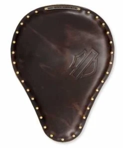 Harley Davidson Bobber Solo Sattel Leder Braun