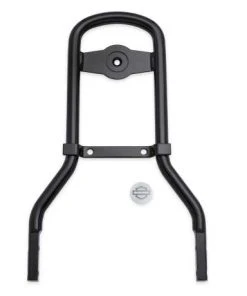 Harley Davidson Standard Round Bar Sissy Bar Bügel Schwarz