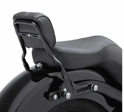 Harley Davidson Einteilige Abnehmbare Sissy Bar Kurz, Schwarz 4 Harley Davidson Einteilige Abnehmbare Sissy Bar Kurz, Schwarz – Bild 2