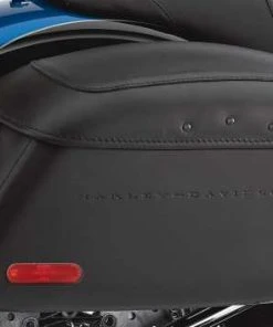 Harley Davidson Abschließbare Lederbezogene Seitenkoffer