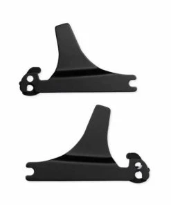 Harley Davidson Abnehmbare Seitenplatten Schwarz