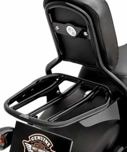 Harley Davidson Konischer Sport Gepäckträger Fünfstrebig Schwarz