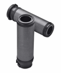 Harley Davidson Lenkergriffe Diamond Black 1" Für Lenkerendenspiegel