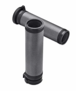 Harley Davidson Lenkergriffe Diamond Black 7/8" Für Lenkerendenspiegel