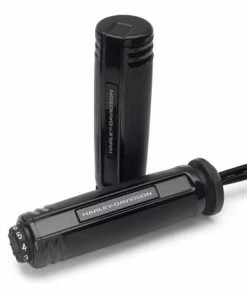 Harley Davidson Empire Lenkergriffe Beheizt Schwarz