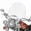Harley Davidson Abnehmbare King-Size Nostalgic Windschutzscheibe 21" Klar