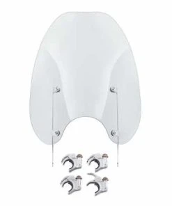 Harley Davidson Abnehmbare Super Sport Windschutzscheibe 19" Leicht Getönt