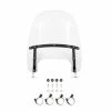 Harley Davidson Wind Splitter Abnehmbares Compact Windschild 19" Klar & Schwarz -Harley-Davidson-Shop 57400324