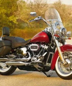 Harley Davidson King-Size Abnehmbares Windschild 21" Klar & Poliert -Harley-Davidson-Shop 57400328 3