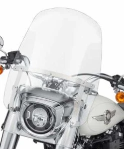 Harley Davidson Wind Splitter Abnehmbares Compact Windschild 19" Klar & Poliert -Harley-Davidson-Shop 57400368 2