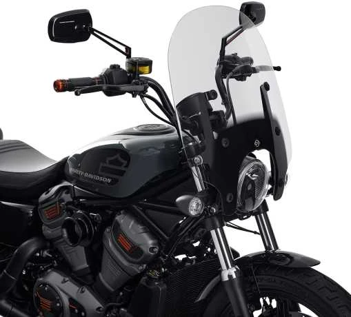 Harley Davidson Quick-Release Touring Windschild Klar/schwarz 4 Harley Davidson Quick-Release Touring Windschild Klar/schwarz – Bild 2