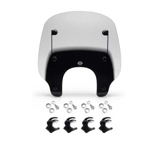 Harley Davidson Quick-Release Compact Windschild Smoke/schwarz 3 Harley Davidson Quick-Release Compact Windschild Smoke/schwarz