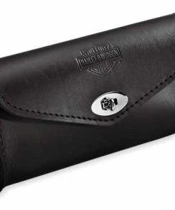 Harley Davidson Ledertasche Für Windschutzscheibe Bar & Shield Geprägt