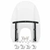 Harley Davidson Abnehmbare Kompakt-Windschutzscheibe 18" Klar & Schwarze Streben -Harley-Davidson-Shop 58706 09 harley